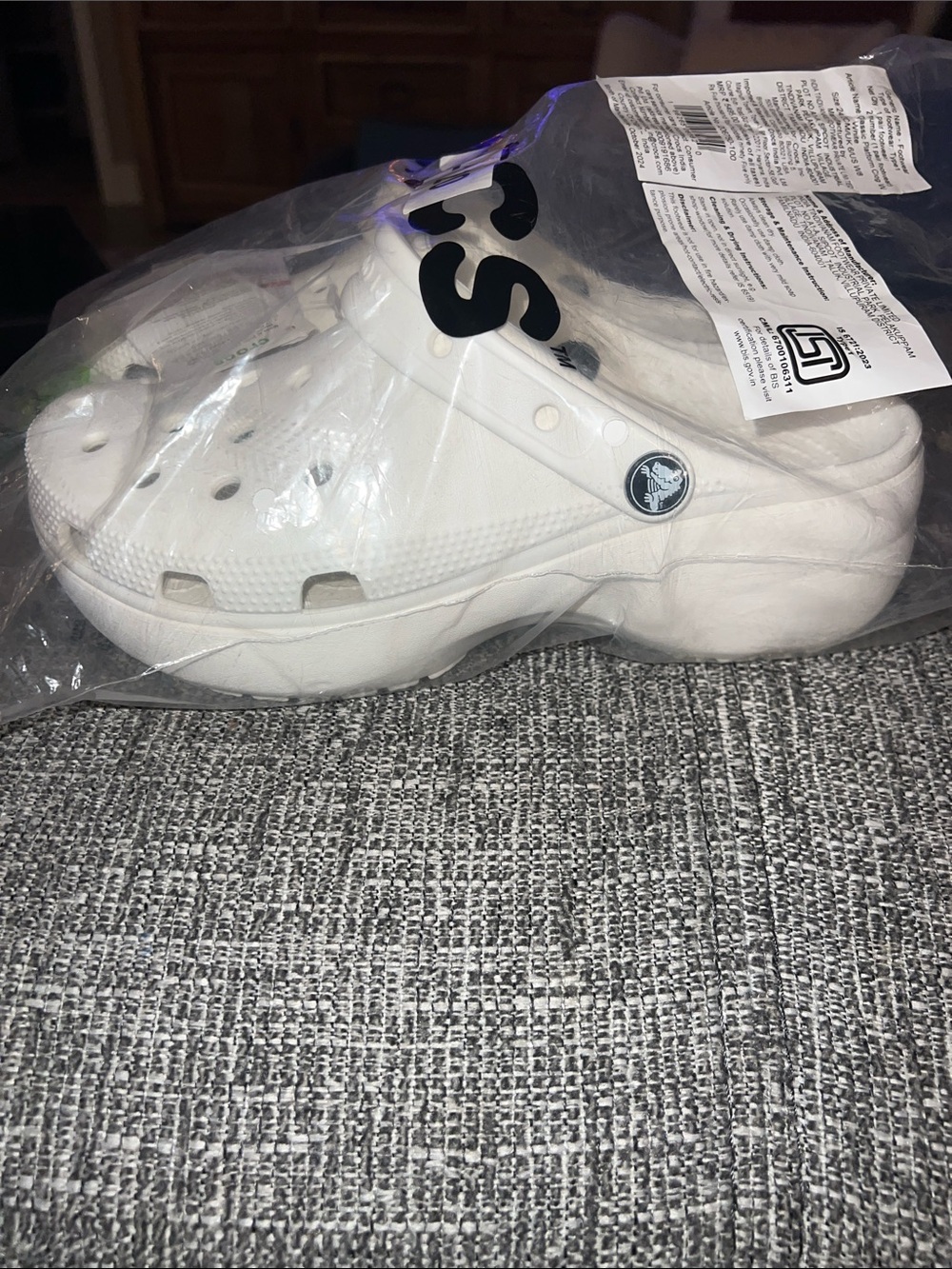 CROCS Kids Classic Clog — White
